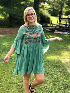 Sage Dress