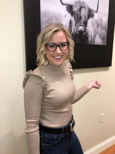 Delta Sweater (Taupe)