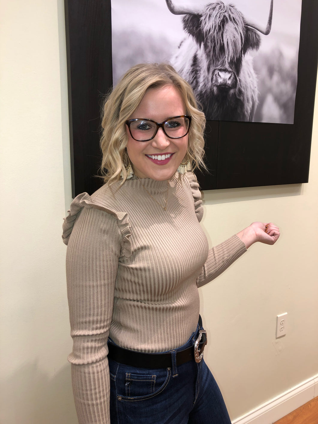 Delta Sweater (Taupe)
